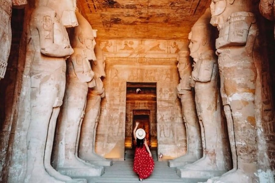 Abu Simbel template